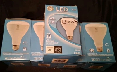 5 GE  BR30 65W LED Daylight Dimmable Bulbs - Image 1 of 3