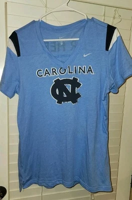 Nike Unc Carolina del Norte Camiseta Estilo Mujer Talla XL Manga Corta #1 Foto 1 de 4