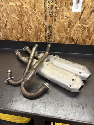 Оригинальный коллектор глушителя выхлопной системы для Honda CRF250R 2018 в комплекте  - Изображение 1 из 4