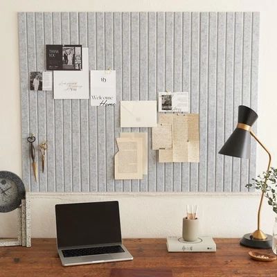 Large Felt Bulletin Board 35x47 Inch, Cork Alternative Office Wall Decor 12 Pk - Image 1 of 4