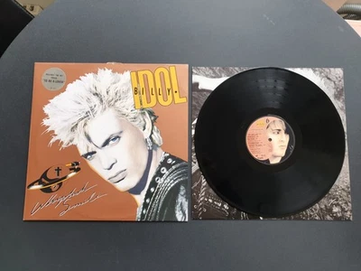 BILLY IDOL - WHIPLASH SMILE 1986 UK PRESS 12" VINYL RECORD LP EX      - Image 1 of 4