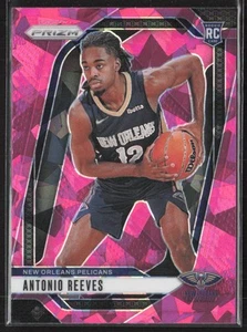 2024-25 Panini Prizm #253 Antonio Reeves Prizms Pink Ice - Picture 1 of 2