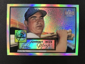 2001 Topps Archives Reserve #55 Johnny Mize New York Yankees - Picture 1 of 2