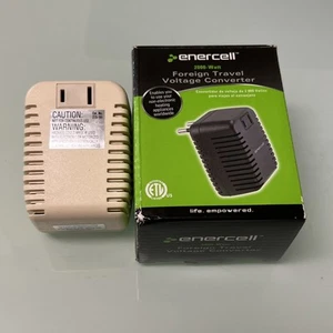 Convertidor de voltaje de viaje extranjero Enercell 2000 vatios 273 191 (blanco apagado) nuevo - Imagen 1 de 6