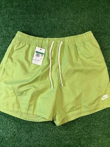 Nike Woven Lined Flow Shorts Vivid Green Short DM6829-332 Mens Size X-Large NWT - Picture 1 of 7