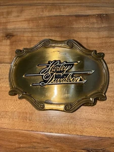 Vintage 1978 Harley Davidson Belt Buckle - Classic Americana - Picture 1 of 3