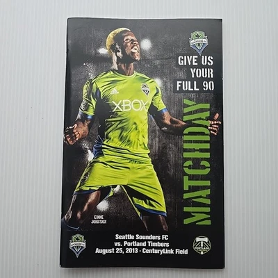 Seattle Sounders FC Matchday Program Eddie Johnson 8/25/2013 Dempsey Home Debut - Image 1 of 4