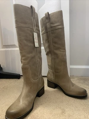 Botas de montar de cuero hasta la rodilla Lucky Brand Hibiscus para mujer talla 9 nuevas con etiquetas Foto 1 de 4