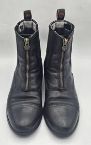 Botas de paddock aisladas impermeables con cremallera ARIAT Heritage IV ~ negras talla 6,5 - Imagen 1 de 21