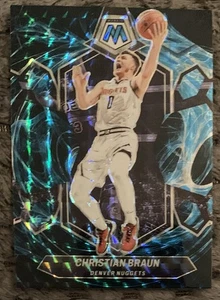 2023-24 MOSAIC CHRISTIAN BRAUN NUGGETS GENESIS SP PRIZM #168 CASE HIT - Picture 1 of 2