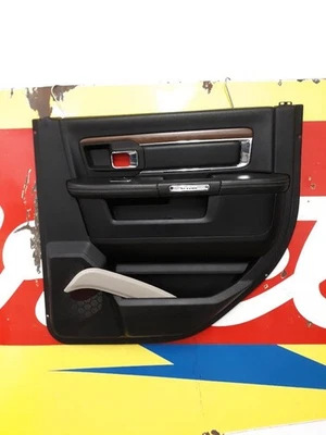 13 RAM 3500 RIGHT PASSENGER LARAMIE Door Trim Panel Rear  - Image 1 of 4
