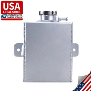 ✅Botella tanque depósito desbordamiento refrigerante expansión aluminio universal 1,2 L nueva - Imagen 1 de 10