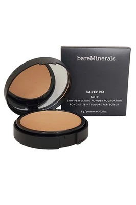 Barepro 16Std Bare Minerals Haut Perfekt Puder Foundation 8g Mittel Tief 45 Kühl - Bild 1 von 4