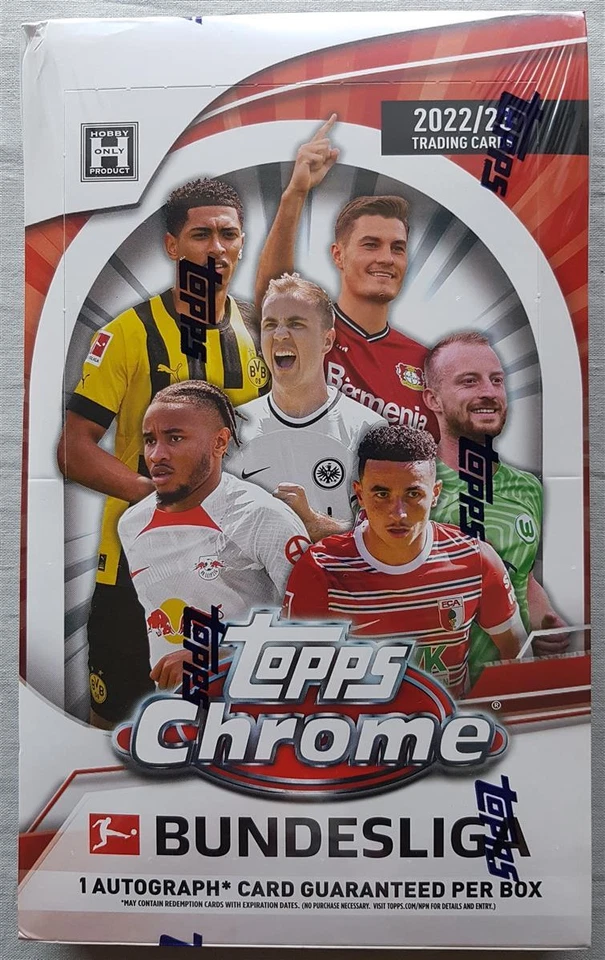 Topps Chrome Bundesliga 22/23 Hobby Box NEU OVP