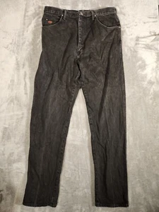 Pantalones de mezclilla para hombre Wrangler 36X36 20X negros 22MWXWK - Imagen 1 de 14