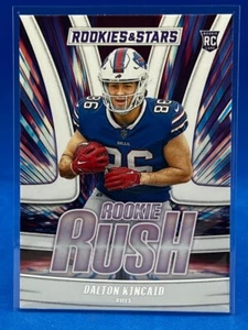 2023 Panini Rookies & Stars Rookie Rush #RR-5 Dalton Kincaid RC - Buffalo Bills - Picture 1 of 10