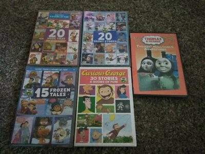 PBS KIDS: 20 MUSIC 20 Story 15 Frozen Tales Curious George Thomas & Friends NEW! - Image 1 of 4