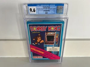 Donkey Kong (Intellivision) CGC 9.6 NS New Sealed Graded WATA VGA 1st Print - Picture 1 of 4