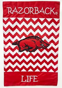 Gartenflagge "Razorback Life" Arkansas Razorback. Größe 12"x 18" - Bild 1 von 1