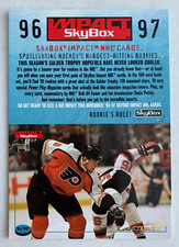 NHL JOHN LeCLAIR Flyers 1996-97 Skybox Impact Promo Hockey Trading CARD #S1