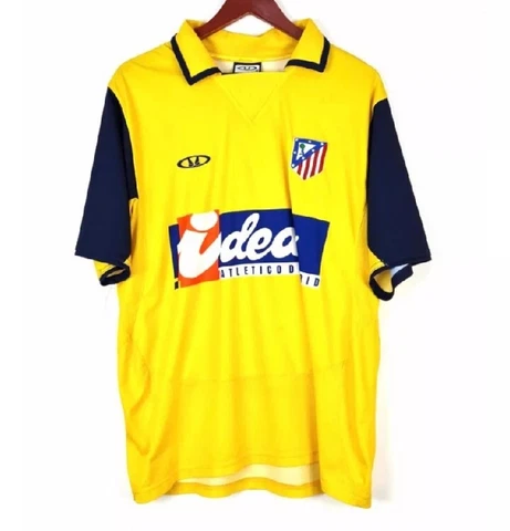 ATLETICO DE MADRID RARE FOOTBALL SOOCER SHIRT jersey Esmir size LARGE Cover