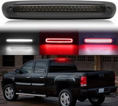Luces de lámpara de carga de freno de tercera cola LED 3R para 99-07 Chevy Silverado GMC Sierra Foto 1 de 4