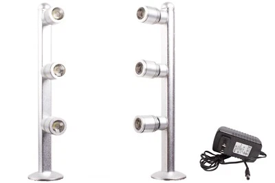 2pcs Jewelry Showcase LED pole light for retail display case 4000K 6000K FY-53M - Image 1 of 4