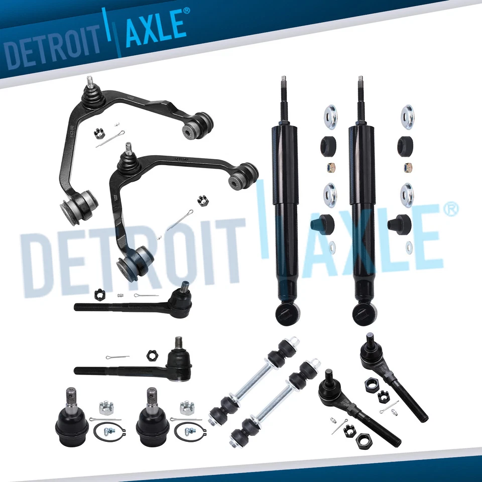 12pc Front Suspension Kit for 1998-2002 Ford F-150 Expedition Lincoln Navigator - Изображение 1 из 4