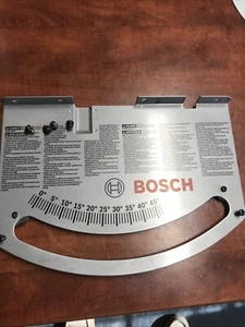 Genuine Part Bevel Scale Plate Assembly For 10” Bosch 4100XC Table Saw - Picture 1 of 6