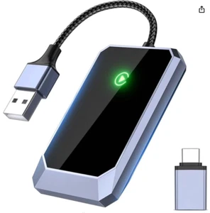 Adaptador inalámbrico Carplay se convierte con cable a inalámbrico para iPhone IOS 10+ - Imagen 1 de 6