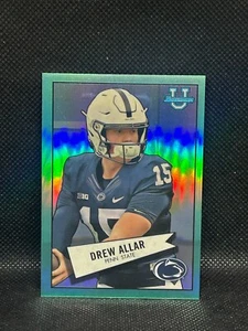 2022 Bowman University Chrome 1952 Drew Allar #52BF-25 Aqua Refractor /150 - Picture 1 of 2