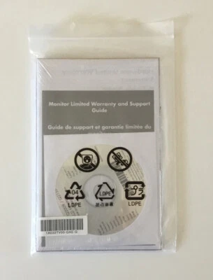 HP LCD Monitors Software Documentation Disc 1859 2009 2159 2309 2509 2709 - Image 1 of 2