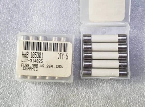 FUSIBLES CERÁMICOS DE ACCIÓN RÁPIDA LITTELFUSE 314025 25 AMP 3AB - 5 piezas - Imagen 1 de 1
