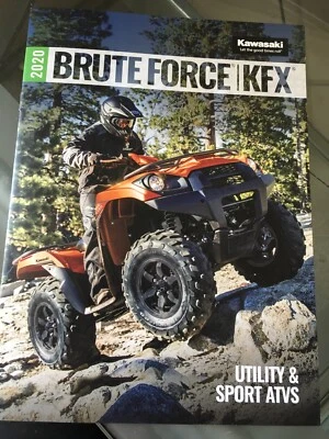 2020 川崎 KFX 和 Brute Force 四手册 AHRMA 运动全地形车实用工具 1st CL — 第 1/4 张图片