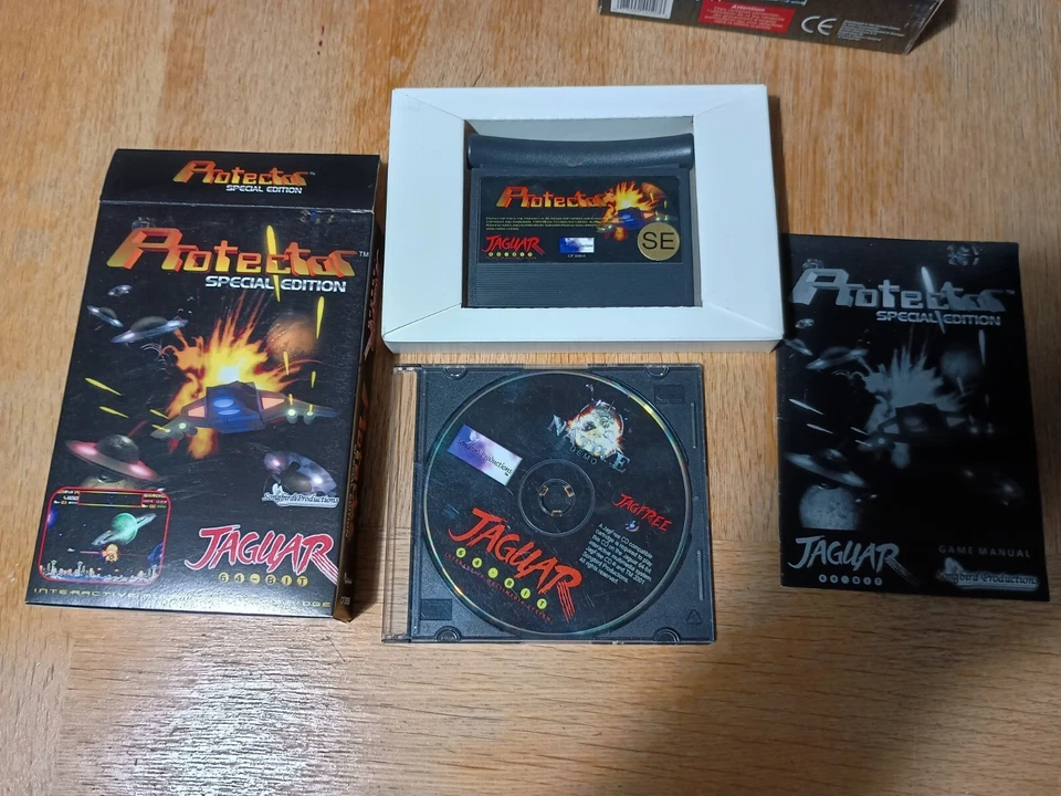 Protector Special Edition SE + Resurgence for Atari Jaguar & CD Complete in Box - Image 1 of 4
