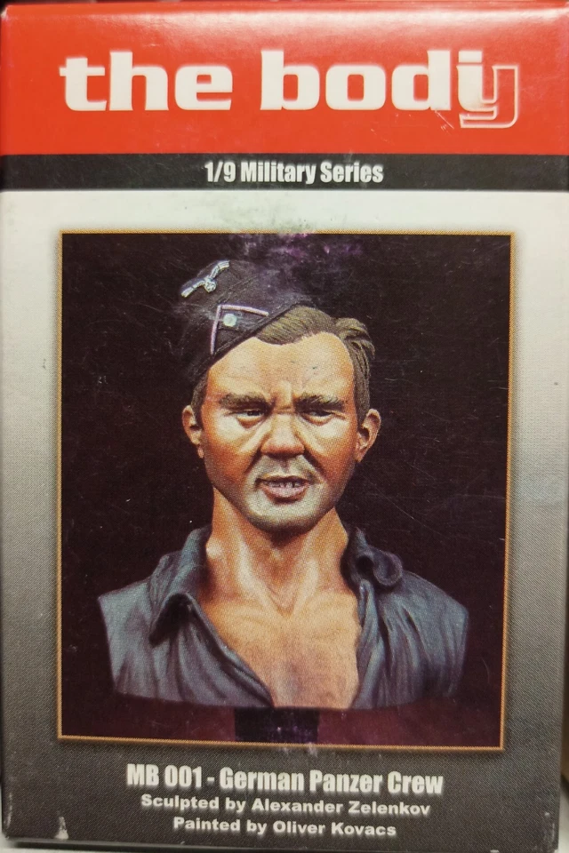 MODELLISMO - German Panzer Crew- THE BODY 1/9 Military Series - Immagine 1 di 1