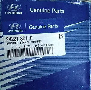 GENUINE BRAND NEW HYUNDAI SONATA 2008-2010 SPROCKET- EXHAUST CHAMSHAFT - Image 1 of 2