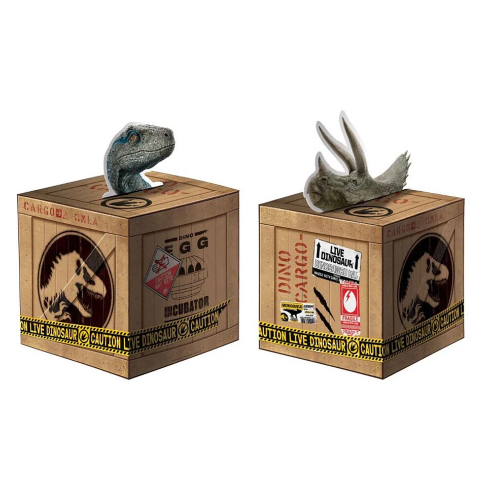 Dinosaur Party Supplies Jurassic Into The Wild Centrepiece Decorating Kit Boy - Image 1 of 1