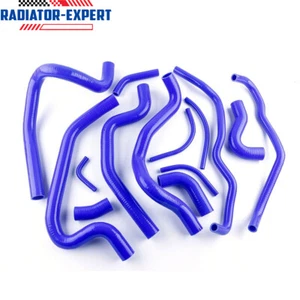 BLUE Silicone Radiator Hose For Toyota 84-89 86 MR2 MK1 AW11 Chassis 4A-GE MT - Bild 1 von 8