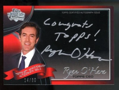 2011 Topps Diamond Anniversary Ryan O'Hara Autograph #14/60 - Image 1 of 2