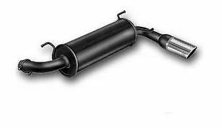 Rear Direct fit Sport Muffler fits: 1990-1997 Mazda Miata 1.8L / 1.6L - Image 1 of 1