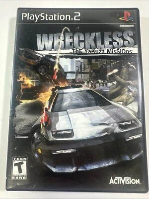 Wreckless: The Yakuza Missions (PlayStation 2, 2002) PS2 - CIB - Complete - Image 1 of 3
