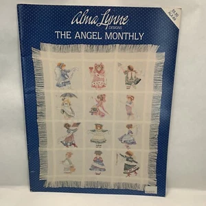 Cross Stitch The Angel Monthly Pattern Girls Monthly Theme - Picture 1 of 7
