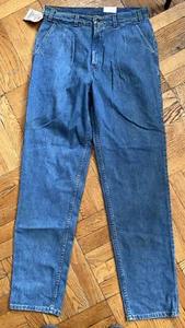Nuevo Vintage Levi's Jeans 22528 Azul Años 80 33x34 Relajado Pierna Cónica Ajuste - Imagen 1 de 5