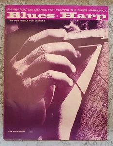 Partituras vintage de arpa azul 1965 - Imagen 1 de 1