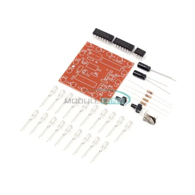 NE555+74HC595 16Bit 16 Channel Light Water Flowing Lights LED Module Kit for DIY - Image 1 of 4
