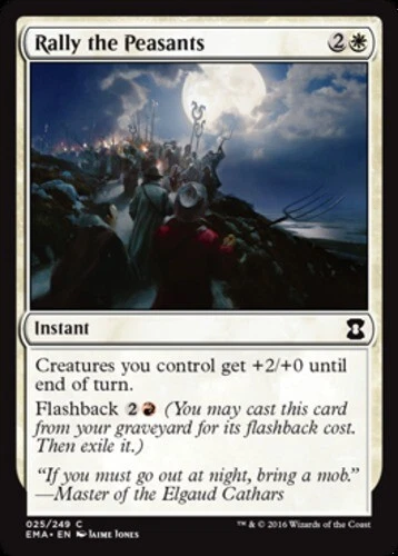x1 Rally the Peasants - Eternal Masters - NM - MTG - Image 1 of 1