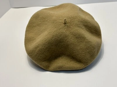 Sombrero boina de lana Seala tostado talla única Foto 1 de 4