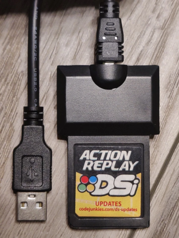 Action Replay para Nintendo 3DS / DSi / DS - PROBADO Y CARGADO CON TRUCOS POKEMON! Foto 1 de 4
