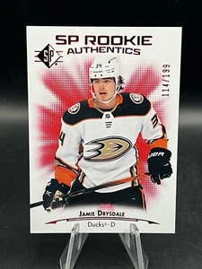 Jamie Drysdale 2021-22 Upper Deck SP Hockey Red Rookie Authentics /199 RC #136 - Picture 1 of 2